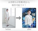 推し活★アー写風ウェディングボード作成します 推し活 × ウェディング × アイドルのアー写！？ イメージ2