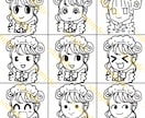 韓国風マンガ調似顔絵イラスト描きます 韓国で大バズり中！格安設定◎SNSアイコンに使用OK イメージ2
