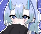 ハキハキしたアニメ塗りアイコンを描きます 最短3日です。価格がお安めなので、学生さんにもおすすめです。 イメージ5