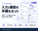 業務用AIの指示文と利用手順を整えます 一つの用途を、入力例と確認手順まで具体化 イメージ2