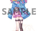 キャラクターデザイン・立ち絵を制作いたします Vtuber立ち絵、IRIAM、ゲーム用立ち絵等を制作します イメージ6