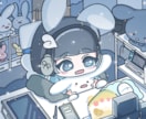 背景も見栄える！オリジナルキャライラスト描きます あなただけのイラスト最大限尽力させてください！ イメージ9