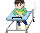 パンフレットなどの小さな挿絵を描きます パンフレットやチラシ、本などのワンポイントに！ イメージ1