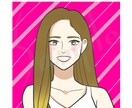 似顔絵作成します リアル過ぎず漫画っぽい絵で特徴を捉えた似顔絵を作成します イメージ4
