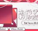 見やすくて可愛い配信サムネイル作ります ／即購入OK！即日納品も可能です！お気軽に相談ください！ イメージ2