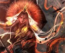 一枚絵を描きます 美しい、格好いい系のイラストがお好きな方へ！ イメージ2