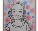 心に光を灯す、優しいアナログ似顔絵を描きます 見つめるたび、心がほどける魔法のような優しさをお届けします イメージ6