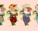 キャラクター絵を描きます 綺麗な目と髪の男性キャラならおまかせください イメージ8
