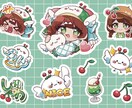 商用費込み◎可愛くて魅力的なイラスト制作します アイコンやサムネ、立ち絵、グッズ用イラストなど活動者さんに イメージ8