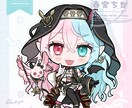 おまかせデフォルメイラスト ❀ 制作いたします ✿ おまかせSDはこちらで受付しております  ✿ イメージ5