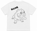 ペットのオーダーメイドTシャツ作ります RODICE PET ART　イラストからTシャツを作ります イメージ4