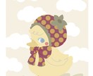 動物キャラクター制作します 淡い色と可愛いキャラクターを制作します イメージ2