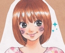 唯一無二♪素敵な人物アイコンおしゃれに描きます 温かみのある色合い・表情のイラストで個性をアピールいたします イメージ6