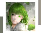 細部まで洗練されたイラストでSNSアイコン描きます 空気感まで伝わってくる…繊細な髪と瞳がこだわりのイラストです イメージ2