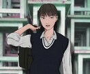 SNSアイコン、コーディネート絵など描きます シンプル且つおしゃれで可愛い絵を描いてます。 イメージ10
