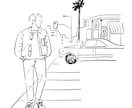 資料やHP雑誌などの挿絵にシンプルイラスト描きます シンプルな線画とカラーで、いろんな用途に使えます イメージ1