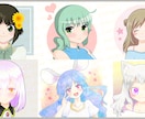 SNS用アイコン⭐可愛い女の子のイラストを描きます 自撮りのイラスト化もOK！優しい・柔らかい印象で仕上げます⭐ イメージ10