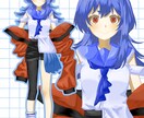 実績作りで格安！Live2Dモデル制作します キャラデザ〜モデリングまで対応！ イメージ2