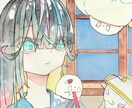 世界に一枚だけの水彩イラストをお描きします MV、立ち絵、グッズ、サムネ、待機画面等に！ イメージ1