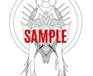 ちょっぴりダークでビビッドなイラスト依頼受付けます アングラ、アジアン風テイストで描きます イメージ2