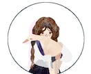 SNSやTwitterで使えるアイコン描きます 煌めく シンプル アイコン （似顔絵） イメージ6