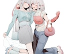 超かわいいイラスト描きます MVやグッズなどにいかがでしょうか？☺ イメージ9