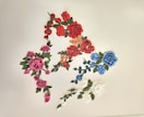 和裁師範が仕上げる刺繍カスタムサービス請け負います 靴や小物に特別な刺繍を縫い付けます イメージ3