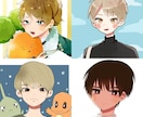 アイコンなどイラスト全般制作いたします 商用利用可◎人数追加の際、NL/BL/GLいずれもOK！ イメージ5