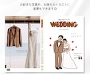 イラスト付／結婚式プロフィールブック作成できます 「POPEYE風」操作資料付きで初心者も安心♩即日お渡し中 イメージ3