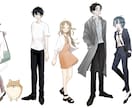 TRPG用の全身立ち絵を描きます デフォルメや等身などはご相談可能です。 イメージ1