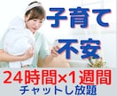 子育て中の不安・イライラ★一週間お悩みお聞きします 一人じゃないよ☆いつでもチャットで相談！一緒に考えよう！ イメージ1