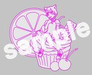 塗り絵用かわいい線画イラスト描きます 塗りの練習などにお使い頂けます イメージ3