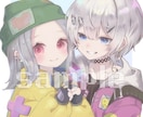 かわいい女の子のアイコン描きます SNS用のアイコン探してる方へ イメージ3