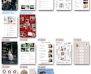 全12P選べる結婚式プロフィールブック作成できます CANVA操作&加工ガイド・入稿ガイド付き イメージ7