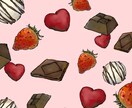 商用◎おしゃれな手描き風フードイラストを描きます ポストカードやカフェのメニューにいかがですか？ イメージ4