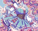 ちょっとクセのある可愛い女の子の立ち絵制作します たくさんの擦り合わせでご納得のいくキャラデザに！ イメージ4