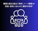 価格破壊に挑戦！3円/字で現役プロが日英翻訳します 人数限定特価にて安心の高品質翻訳でグローバル発信しましょう！ イメージ8