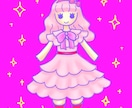 女の子のドレスのイラスト描きます お子さんやお友達へのプレゼント、結婚のお祝いにどうぞ♪ イメージ2