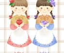 かわいいほんわかタッチのイラストお描きします ＊SNSのアイコンや広告などに使いやすいカットイラスト＊ イメージ5