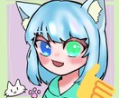 かわいい少年少女描きます フワッとポップでデフォルメっぽいイラストを描きます イメージ5