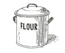 パンを中心にフード全般、線描きイラスト描きます 食材や調理器具等も臨機応変に対応いたします！ イメージ9
