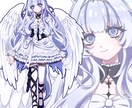 TRPGやIRIAMなどの立ち絵作成いたします 雰囲気や世界観を重視した立ち絵を作成します。 イメージ2