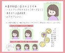 男性にも♪ゆるかわで親しみやすいアイコン作成します 背景透過も基本料金でOK◎表情差分は2表情追加で500円♪ イメージ3