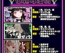 Vtuber・配信者様向け！サムネをお作りします 【実績作り価格】最短即日納品が可能です。 イメージ2