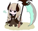 キャラクターイラスト描きます 鮮やかな色彩と構図が売り。用途は自由です。 イメージ6