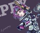 アイコン、ヘッダー、サムネイルなど幅広く受けてます ご希望のイラストを提供できるよう全力で取り組みます！ イメージ9
