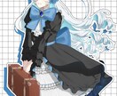 SNSのアイコンや一枚絵を提供します 修正無料で魅力的なイラストが特徴です！ イメージ6