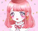 ガーリーレトロかわいい女の子のイラストを書きます LINE、X、Instagram、Youtubeに！ イメージ4