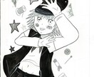 漫画描きます モノクロマンガポートフォリオ。漫画描きます。 イメージ2