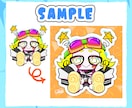 カートゥーン風！SDキャラ・ミニキャラ描きます 色鮮やか・ポップなSDキャラをかわいく仕上げます!! イメージ7